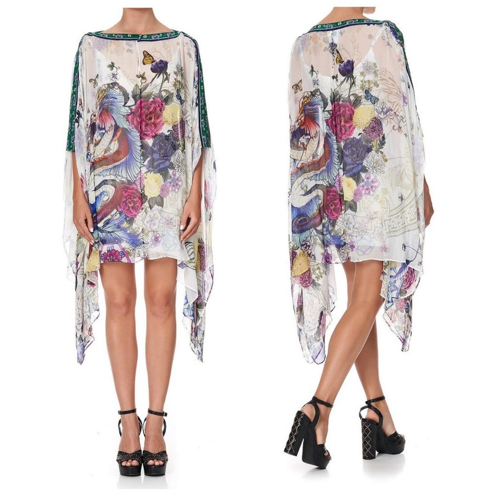 New Camilla Silk GENTLE MOON KAFTAN/DRESS